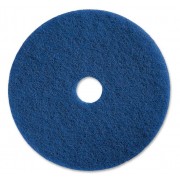 13" Floor buffing Blue semi abrasive wet scrub/hygiene pads